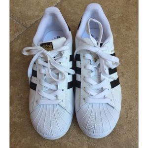 Worn once Adidas Superstars!
